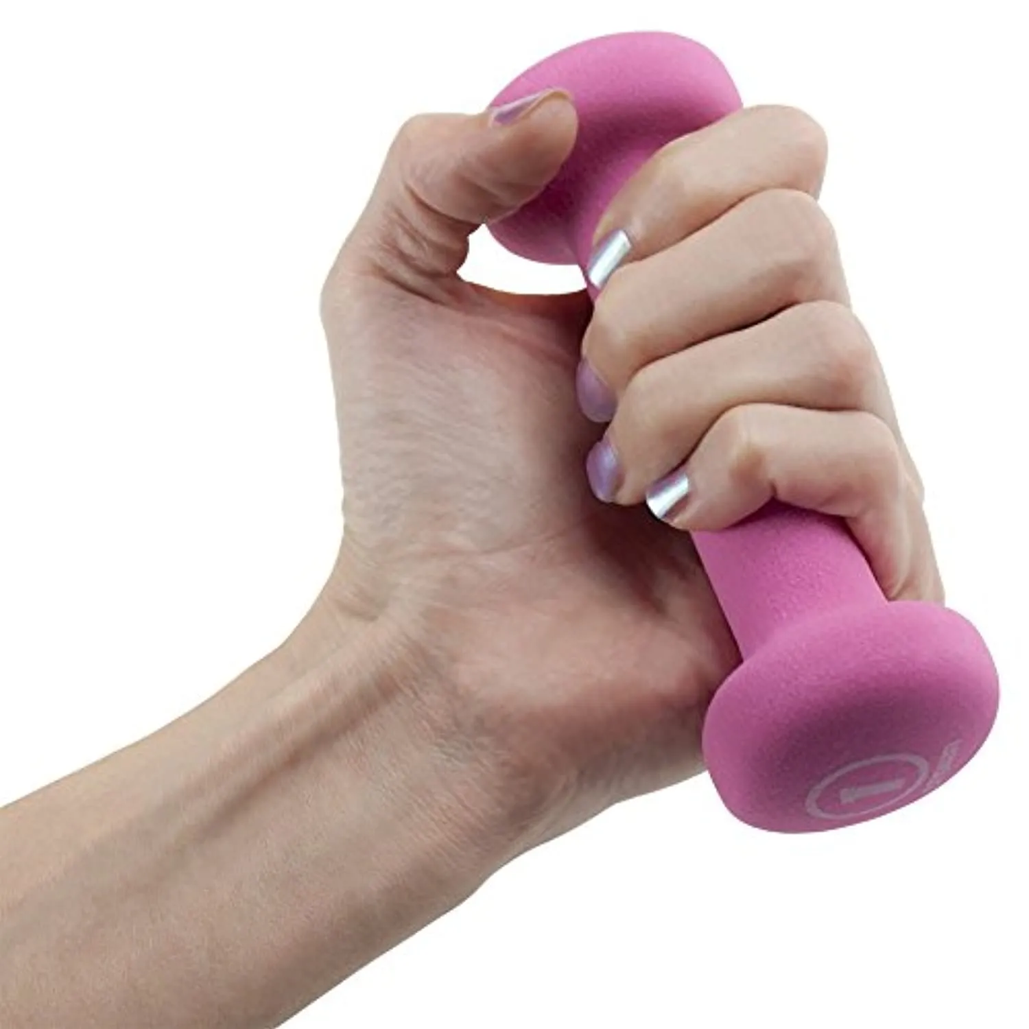 Crown Sporting Goods Neoprene Body Sculpting Hand Weights (1-Pair)