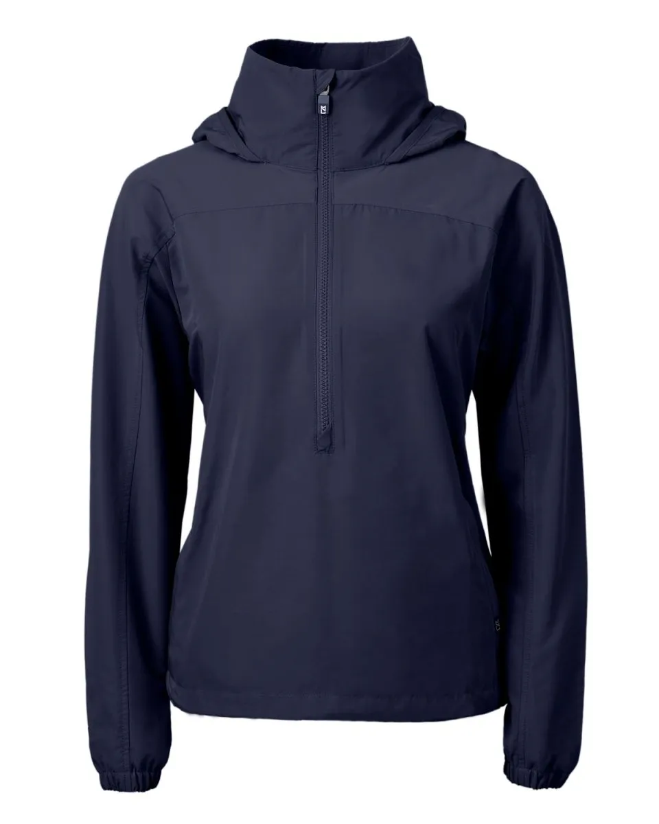 Cutter & Buck Women's Charter Eco Knit Recycled Anorak Jacket
