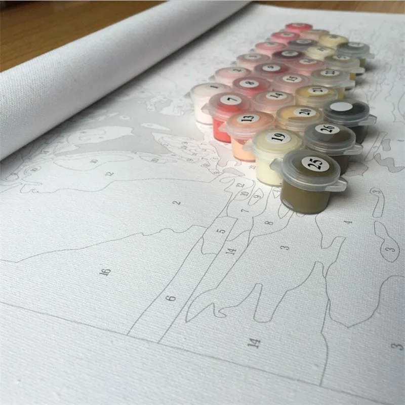 Summer Daisies – Canvastly DIY Paint By Numbers
