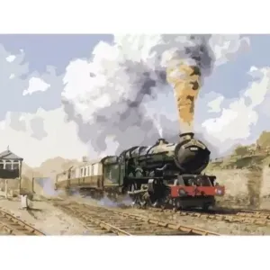 Train – Canvastly DYI Paint By Numbers